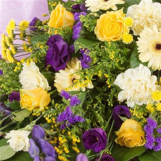 Purple & Yellow Bouquet