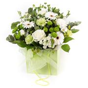 Lime &amp; White Aqua  Bouquet