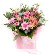   Pink aqua bouquet